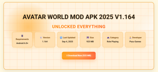 Avatar World MOD APK (Premium Unlocked) Latest Version 2025 – Free Download